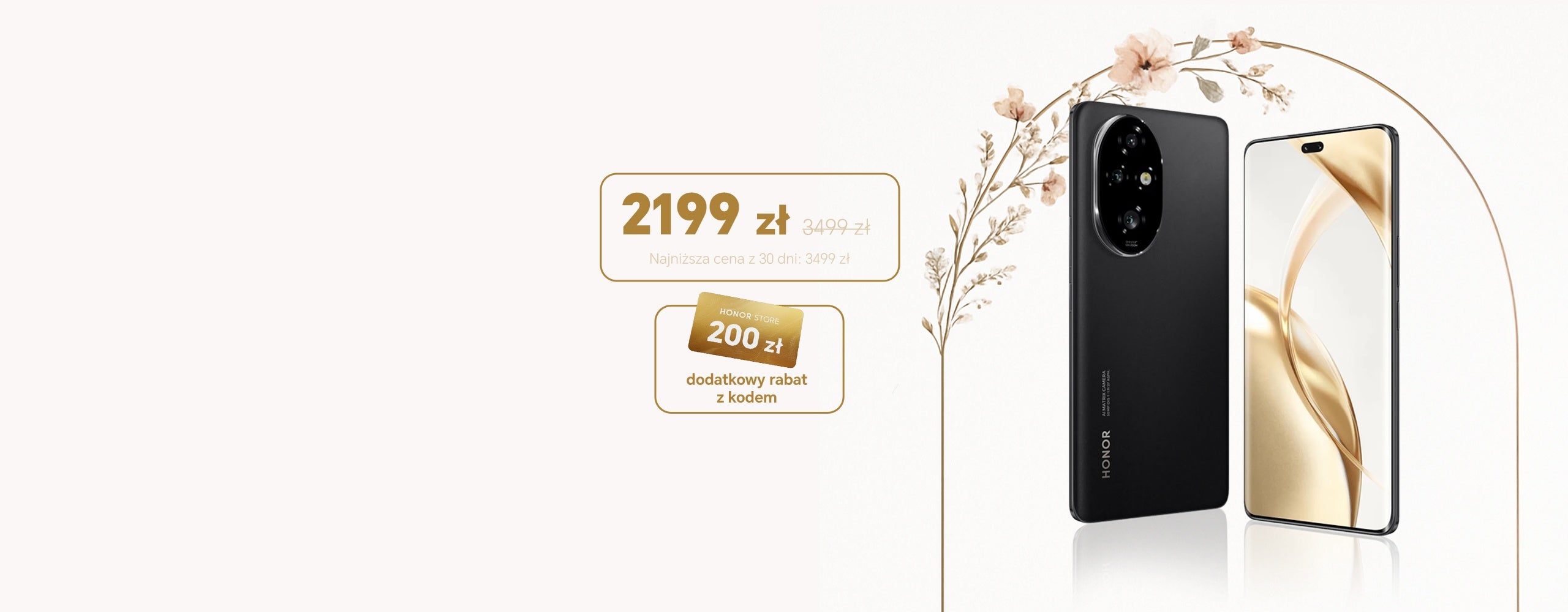 Smartfon HONOR 200 Pro - idealny prezent na komunię