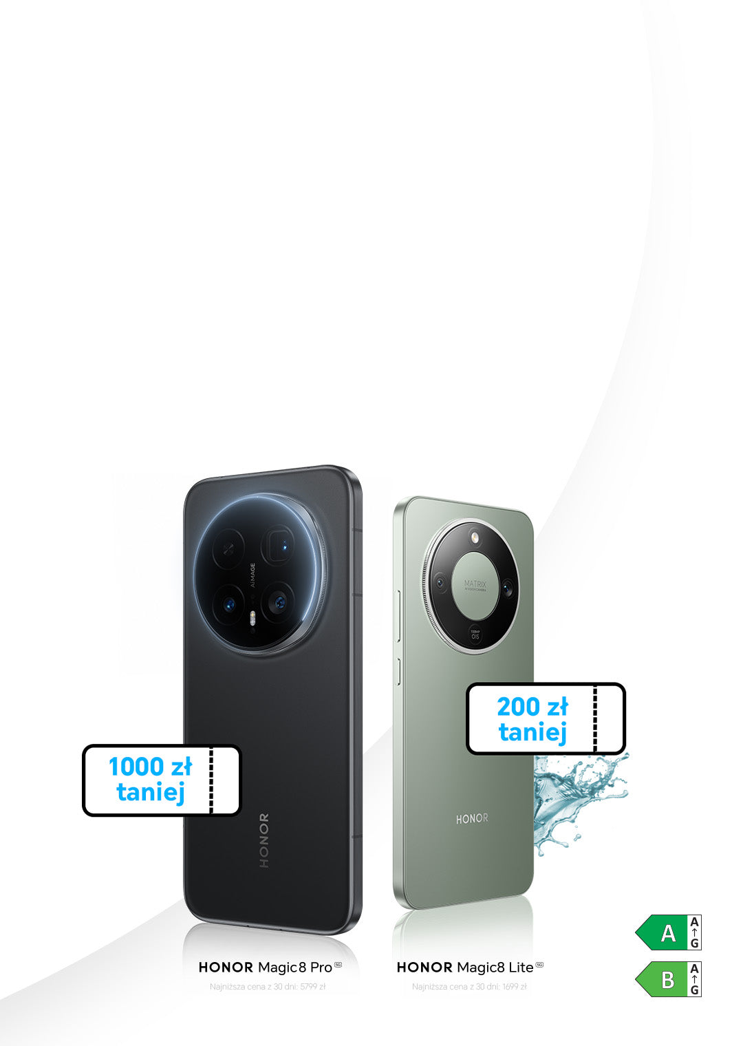 Seria HONOR Magic8 Pro i Lite