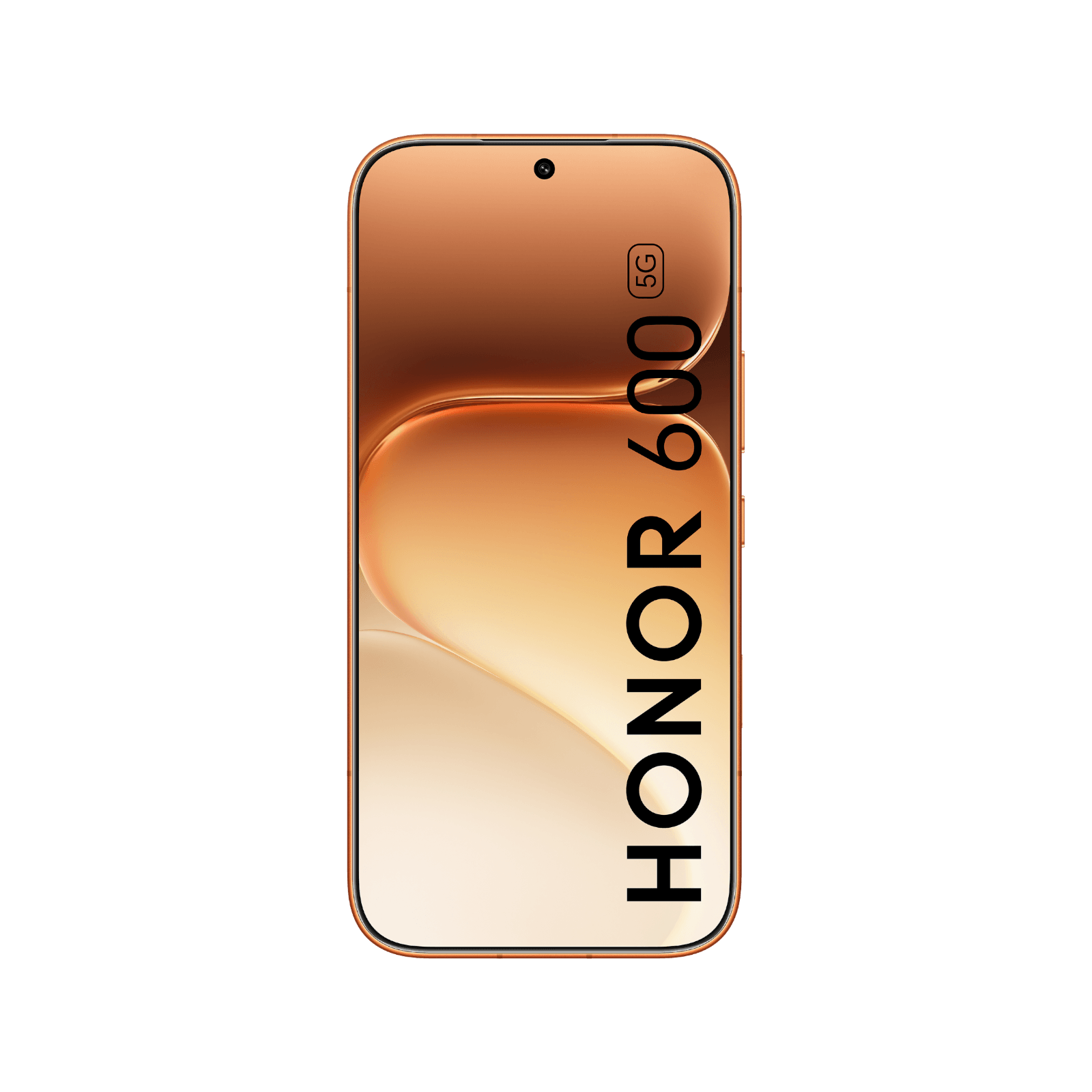 Smartfon HONOR 600 5G Front Pomarańczowy