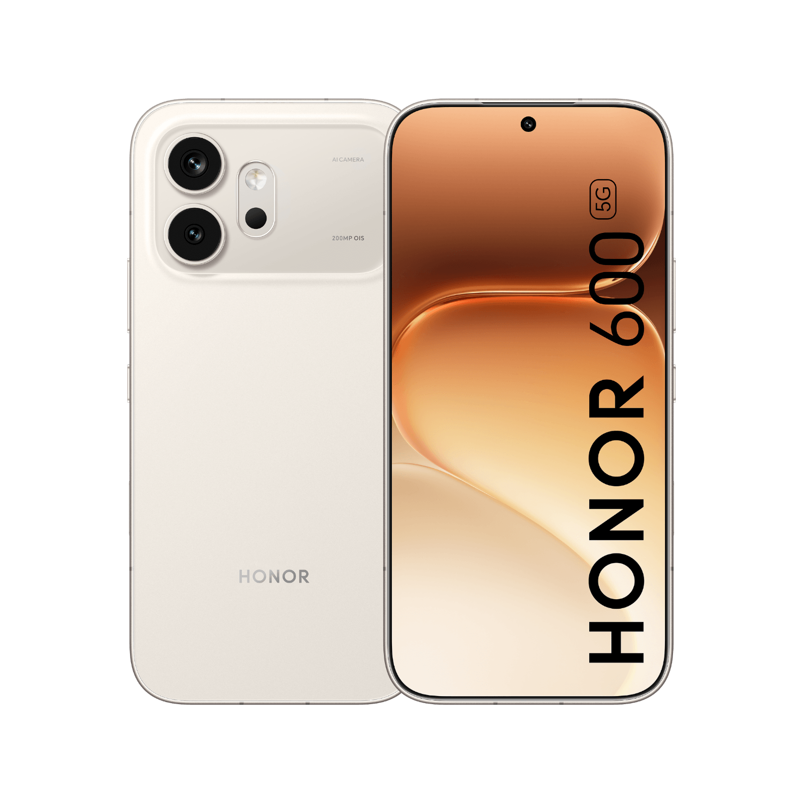 Smartfon HONOR 600 5G White Gold