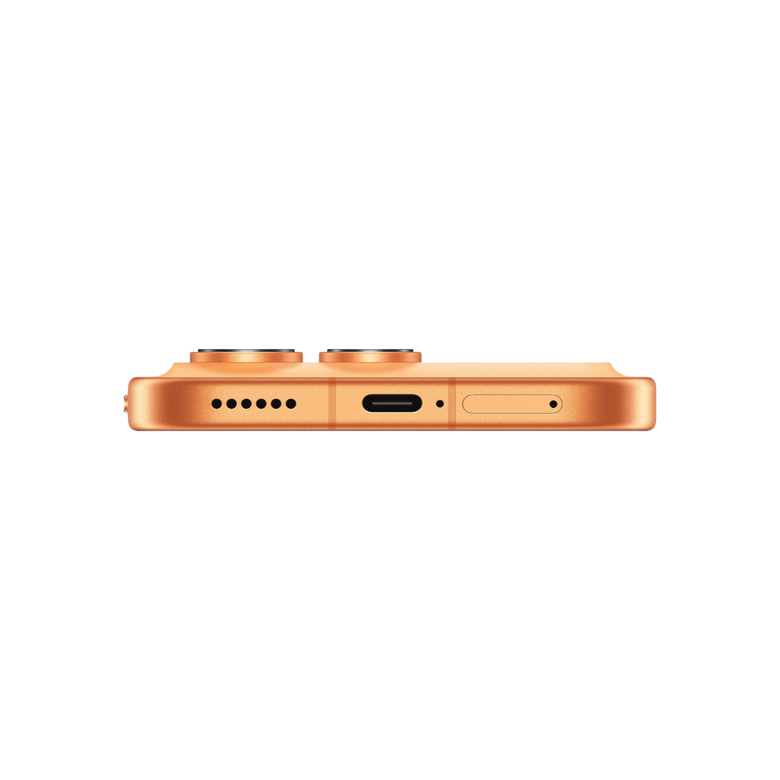 Smartfon HONOR 600 Pro 5G Pomarańczowy Dolna obudowa USB-C