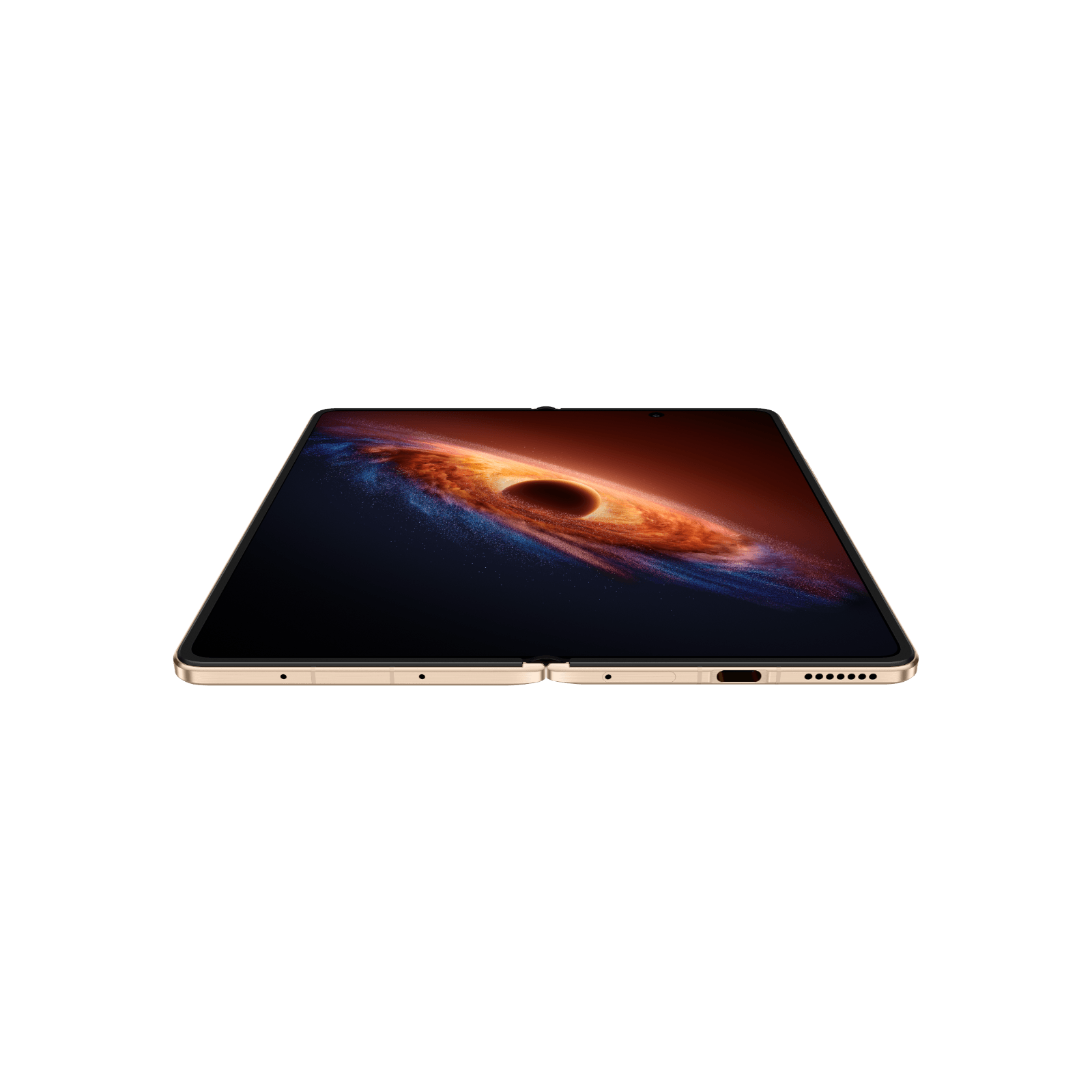 Smartfon HONOR Magic V6 Złoty Rozłożony